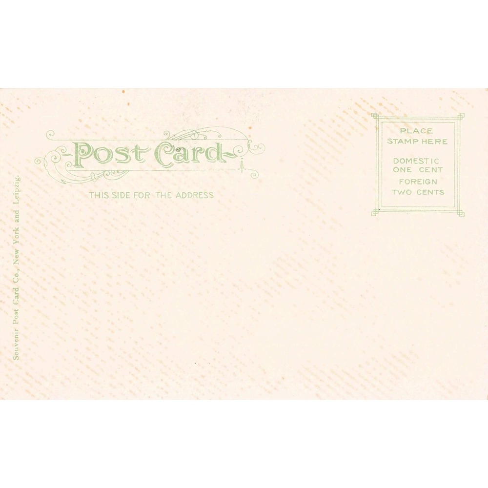 Scranton Pennsylvania PA Scranton High School Antique Postcard Undivided Back - Picture 2 of 2